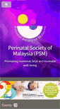 Mobile Screenshot of perinatal-malaysia.org